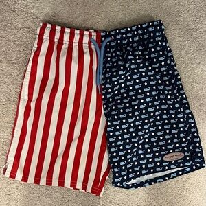 Vineyard Vines Patriotic Boys Swim Trunks